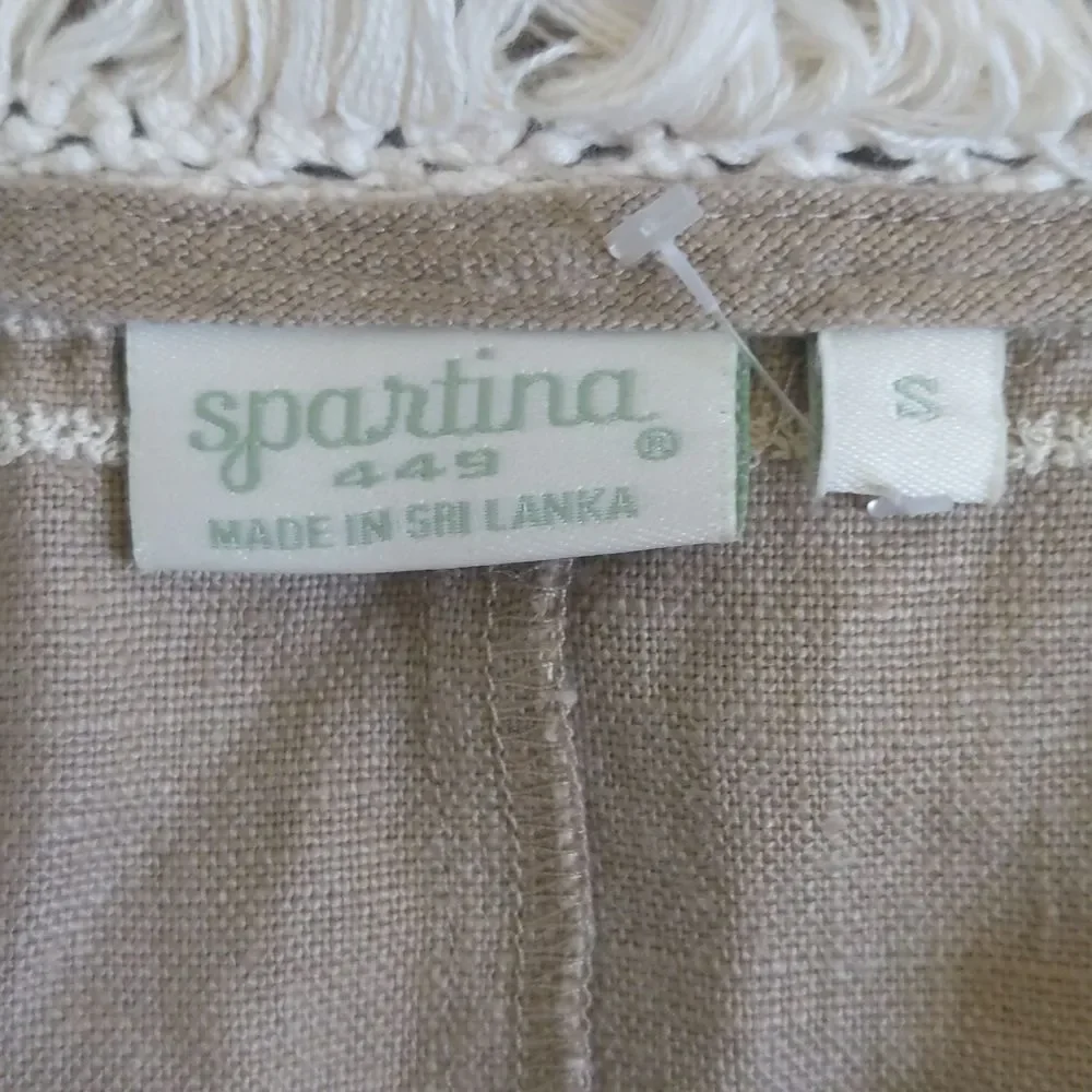 Spartina 449 Miri linen dress Marion's Social, 100% linen, embroidered S - Picture 5 of 12